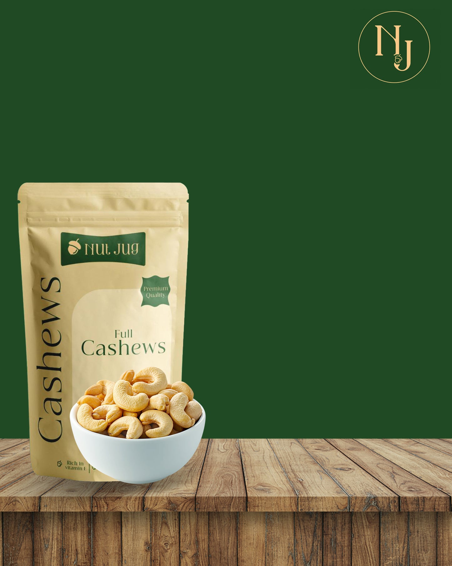 NUTJUG Cashew full 250g