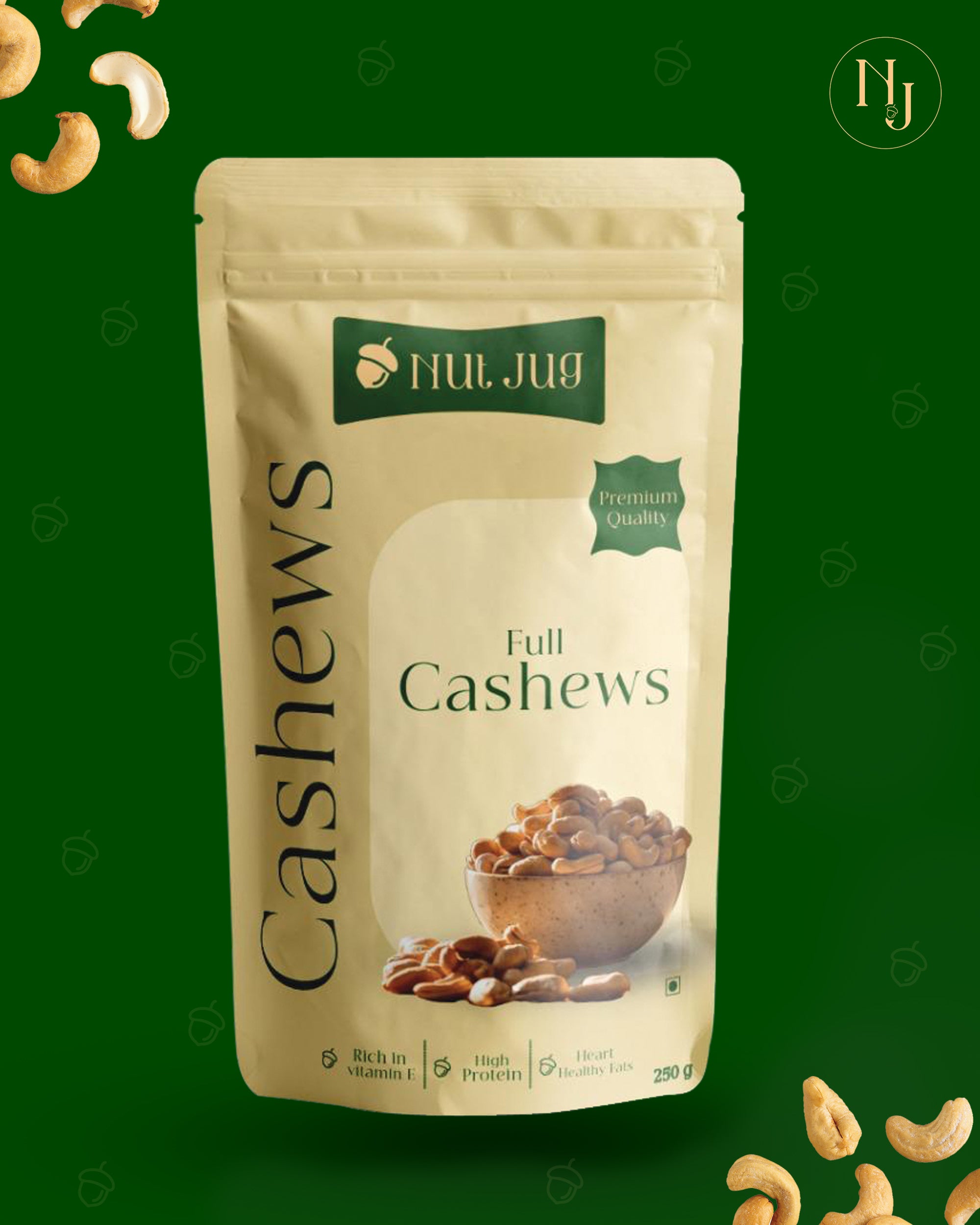 NUTJUG Cashew full 250g