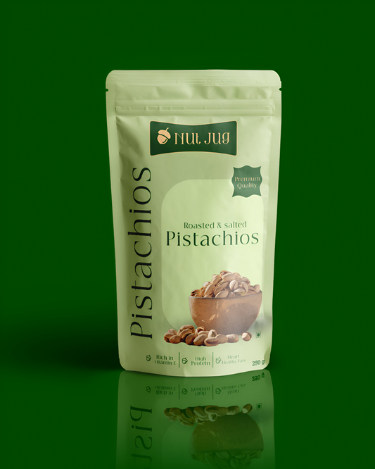 NUTJUG Pistachio roasted and salted 250g
